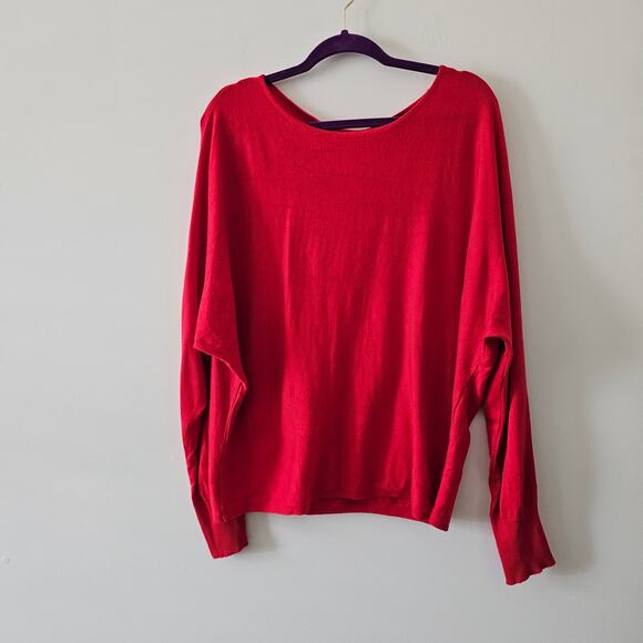 Cyrus Red Sweater Long Sleeve Size XL - Picture 1 of 5